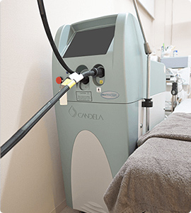 Qスイッチアレキサンドライトレーザー（保険適応あり）